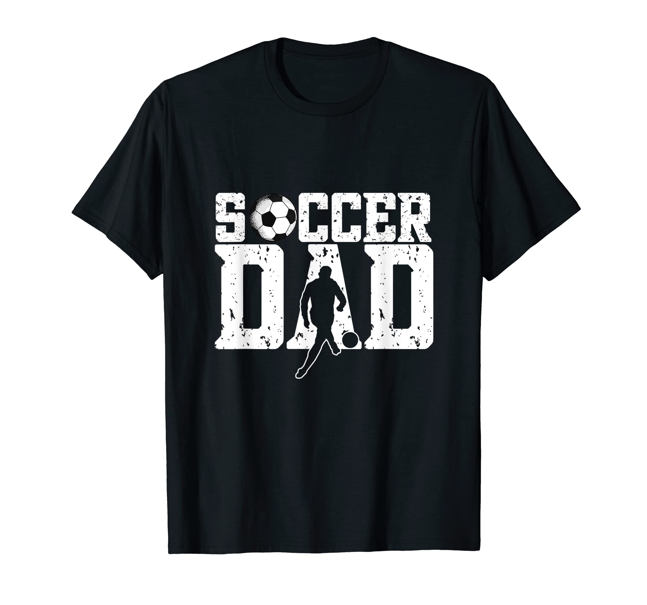 Mens Soccer Dad Soccer Player Funny Dad T-Shirt - Unique Graphic Unisex