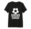 Soccer Coach Tri Blend T-Shirt - Graphic Print Men Women