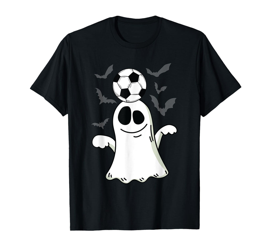 Ghost Playing Soccer Lazy Diy T-Shirt - Aesthetic Graphic for Adults