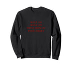 Walk Hope Your Heart Liverpool Sweatshirt - Minimalist Print for Adults