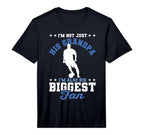 Mens Not Just His Grandpa Also His T-Shirt - Trendy Graphic for Adults