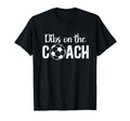 Dibs Coach Soccer Coach Wife Soccer T-Shirt - Minimalist Print Men Women