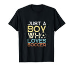 Soccer Player Just Who Loves T-Shirt - Casual Everyday Wear for Adults