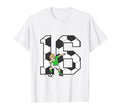16 Year Old Soccer Player 16Th T-Shirt - Fun Novelty Design for Adults