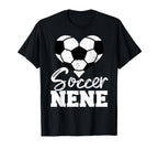 Soccer Nene Heart Funny Heartfelt T-Shirt - Minimalist Print Men Women