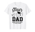 2027 Senior Soccer Dad Proud Family T-Shirt - Casual Everyday Wear Unisex