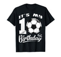 Its My 10Th Birthday Soccer Player 10 T-Shirt - Novelty Apparel for Adults