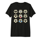 Funny Sports Soccer Emoticon T-Shirt - Streetwear Style Men Women