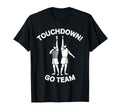 Baseball Soccer Mash Up Touchdown T-Shirt - Fun Novelty Design for Adults