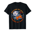 Soccer Day Gamer Night Soccer Goal T-Shirt - Minimalist Print for Adults