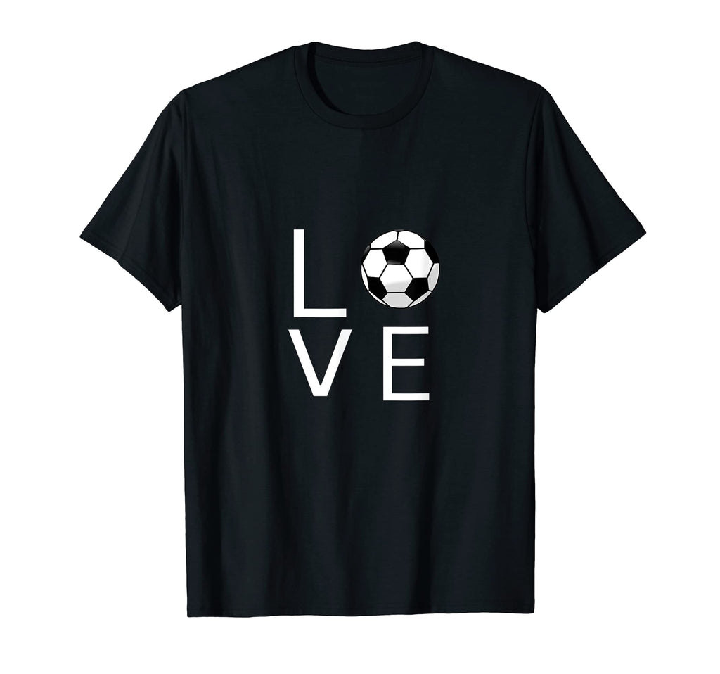 I Love Soccer T-Shirt - Fun Novelty Design Men Women