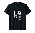 I Love Soccer T-Shirt - Fun Novelty Design Men Women