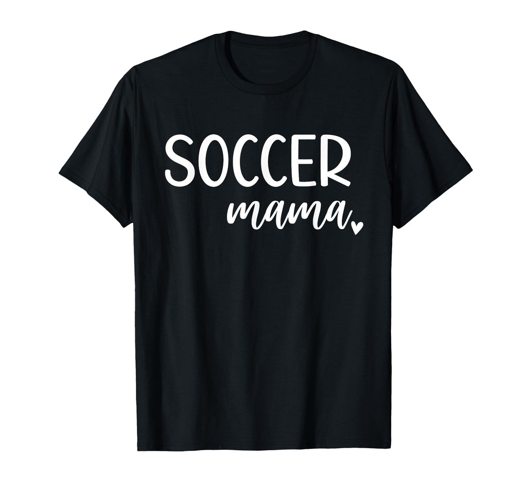 Soccer Mama Womens Mom T-Shirt - Minimalist Print for Adults