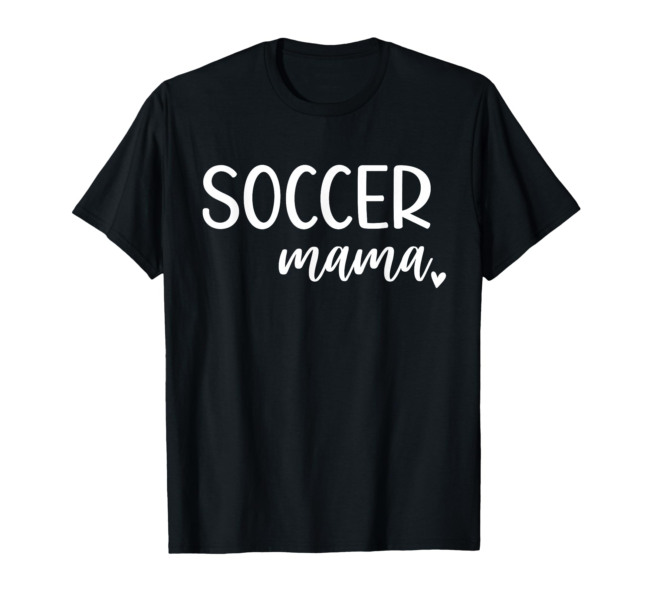 Soccer Mama Womens Mom T-Shirt - Minimalist Print for Adults