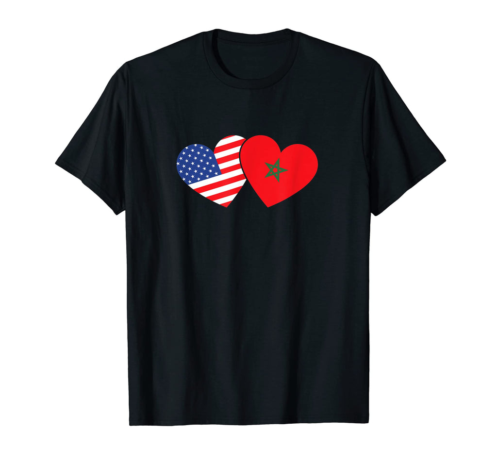 Moorish American Morocco Flag Moroccan T-Shirt - Unique Graphic Unisex