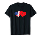 Moorish American Morocco Flag Moroccan T-Shirt - Unique Graphic Unisex