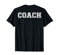 Coach Back Gift Soccer Baseball T-Shirt - Casual Everyday Wear for Adults