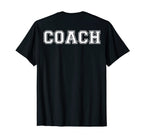 Coach Back Gift Soccer Baseball T-Shirt - Casual Everyday Wear for Adults