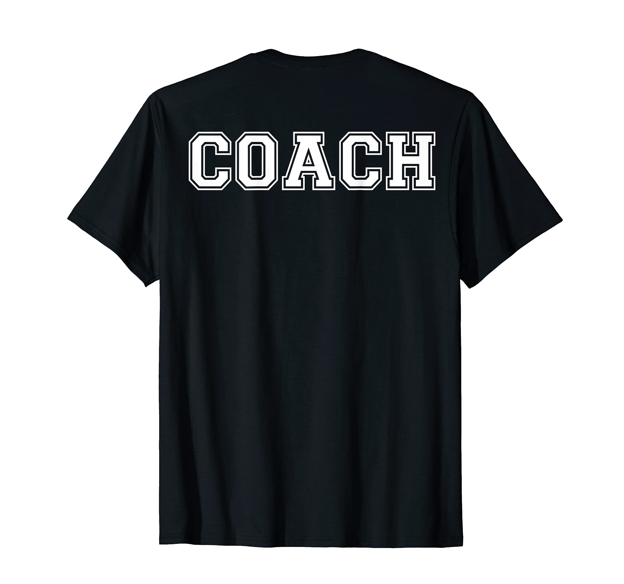 Coach Back Gift Soccer Baseball T-Shirt - Casual Everyday Wear for Adults