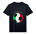 Italian Soccer De Futbol T-Shirt - Casual Everyday Wear for Adults