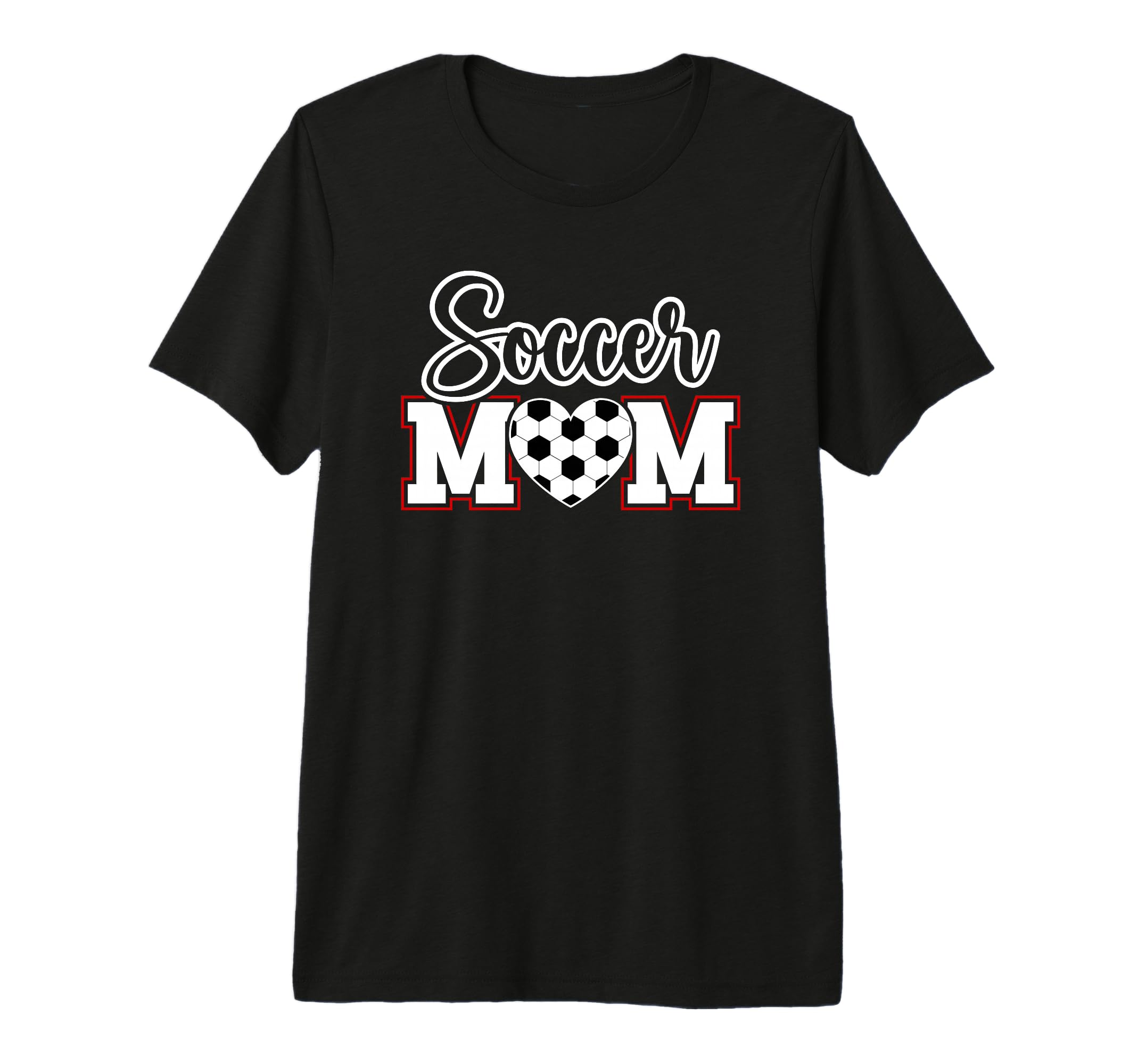 Soccer Mom Soccer Player Mama Soccer T-Shirt - Unique Graphic for Adults