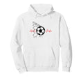 Soccer Ball Heartbeat Players And Hoodie - Streetwear Style Men Women