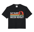 Eat Sleep Soccer Repeat Comfort Colors Hoodie - Novelty Apparel Men Women