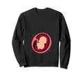 Pregnancy Announcement Soccer Players Sweatshirt - Unique Graphic Unisex