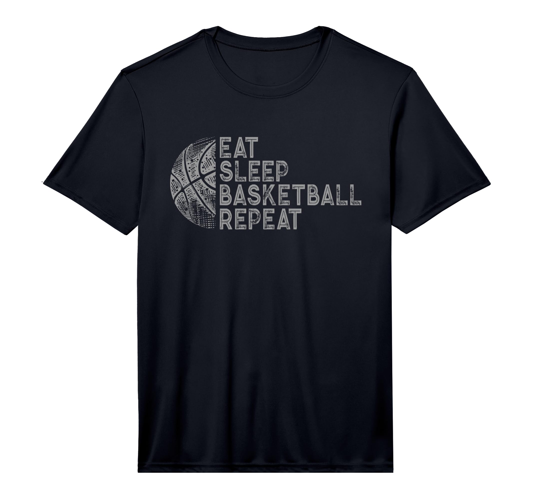 Eat Sleep Basketball Repeat Player T-Shirt - Fun Novelty Design Men Women