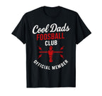 Funny Table Soccer Foosball Dad T-Shirt - Custom Art Print for Adults