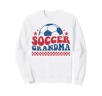 Soccer Grandma Soccer Fan Support Sweatshirt - Custom Art Print Unisex