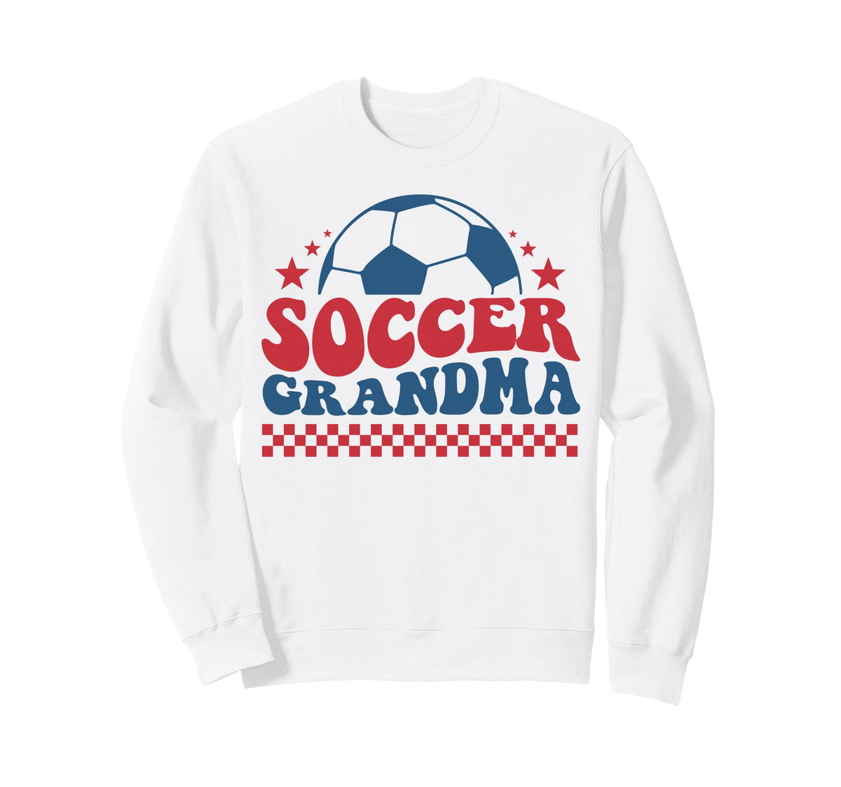Soccer Grandma Soccer Fan Support Sweatshirt - Custom Art Print Unisex