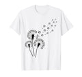 Dandelion Soccer Ball Soccer T-Shirt - Casual Everyday Wear for Adults
