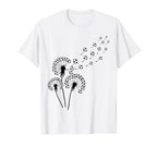 Dandelion Soccer Ball Soccer T-Shirt - Casual Everyday Wear for Adults