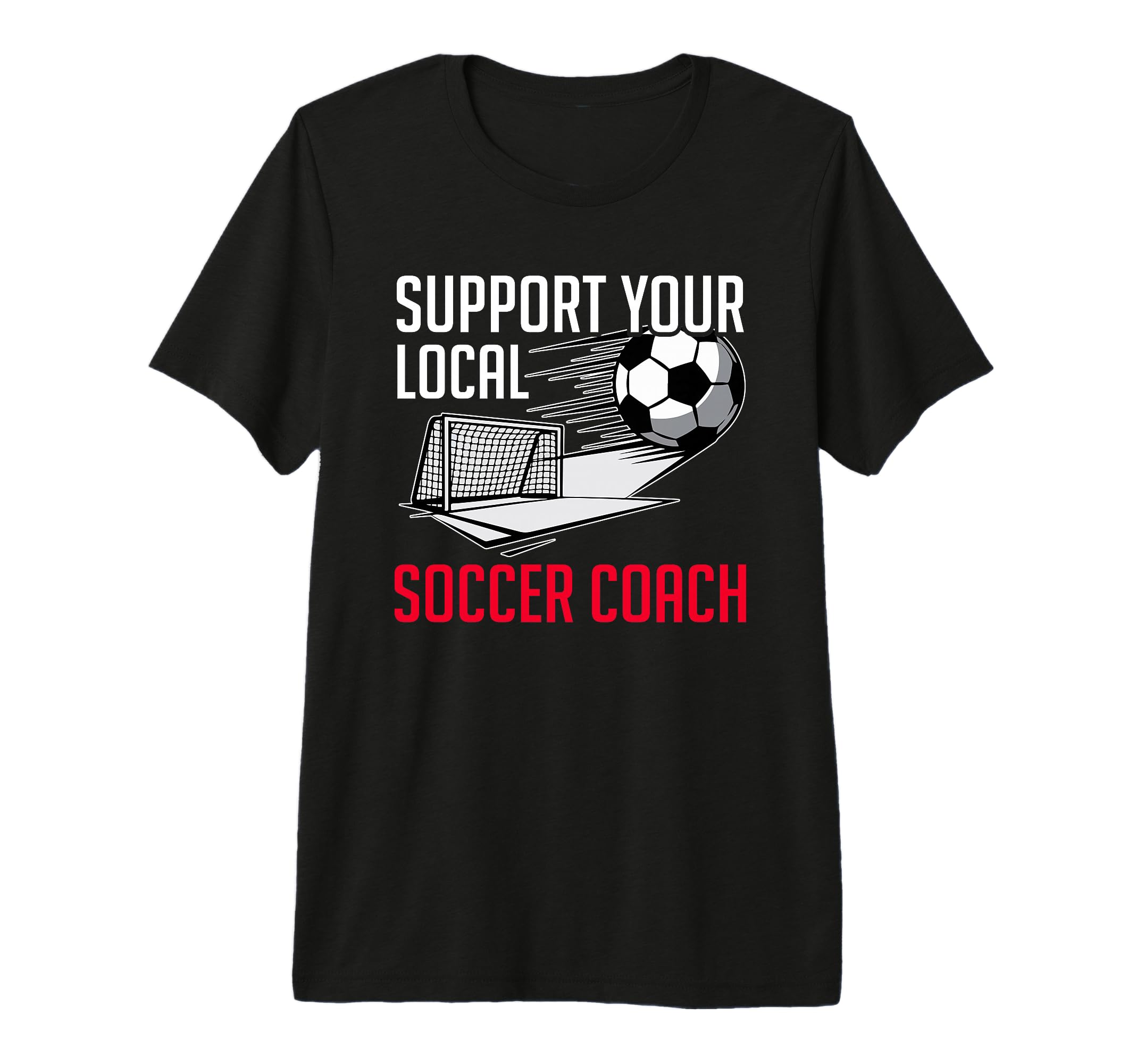 Coaching Soccer Dad Coach Soccer T-Shirt - Casual Everyday Wear Unisex