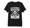 Womens Soccer Mom Mama Mothers Day T-Shirt - Aesthetic Graphic Unisex