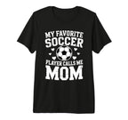 Womens Soccer Mom Mama Mothers Day T-Shirt - Aesthetic Graphic Unisex