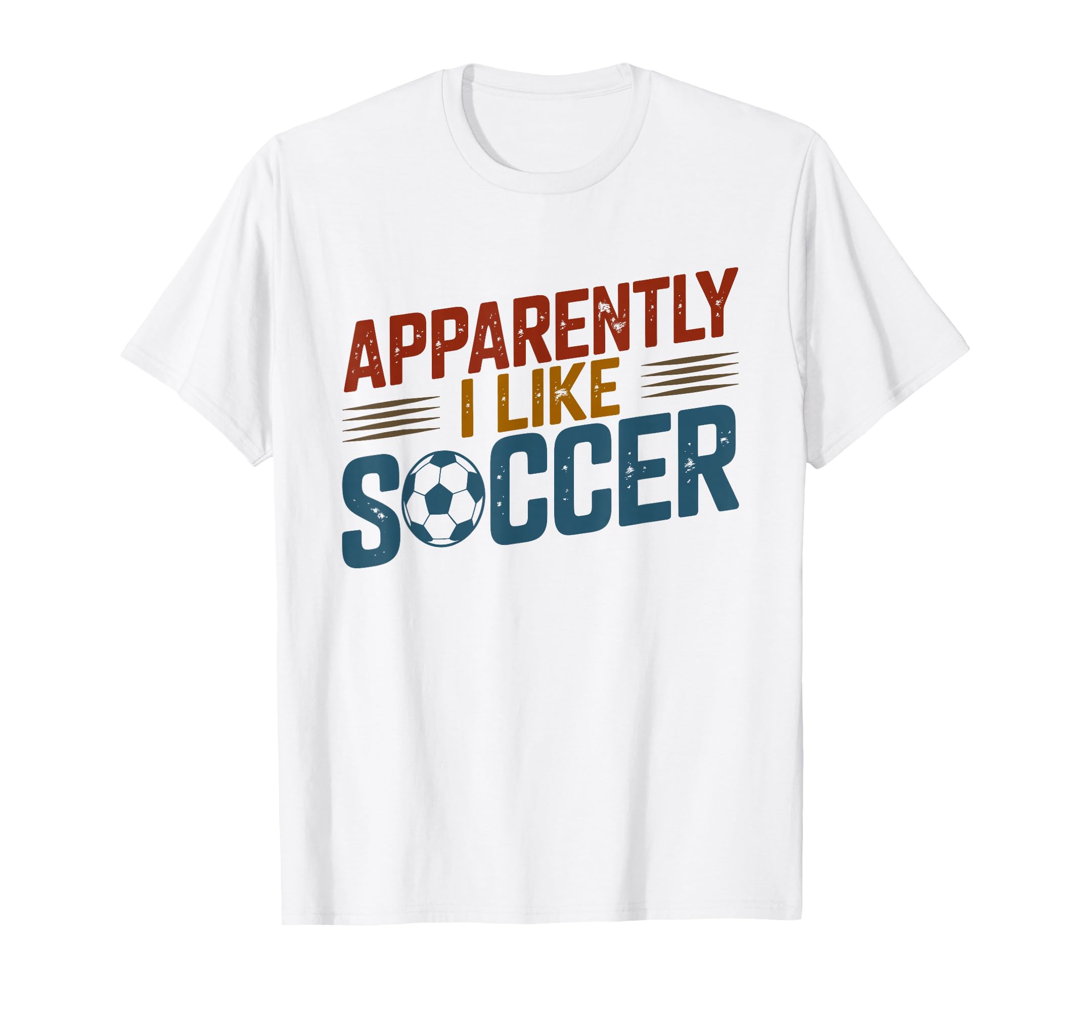 Apparently I Like Soccer Season Funny T-Shirt - Custom Art Print Men Women