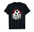 Egypt Soccer Egyptian Football Egypt T-Shirt - Minimalist Print for Adults