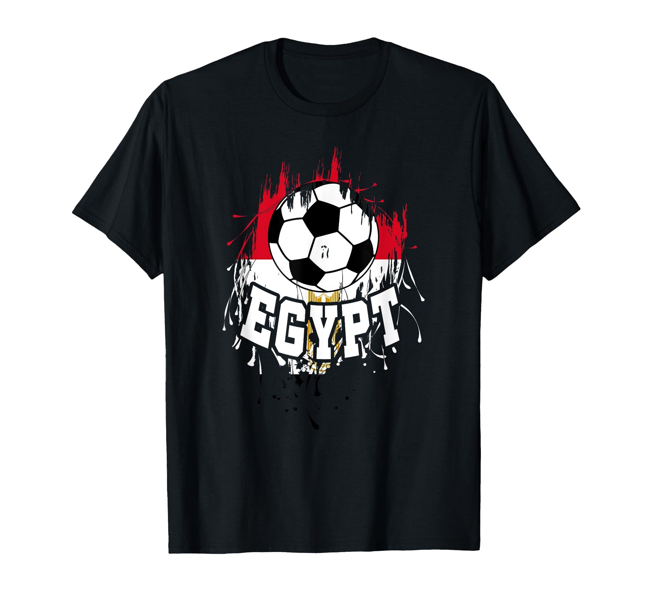 Egypt Soccer Egyptian Football Egypt T-Shirt - Minimalist Print for Adults