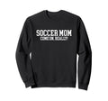 Soccer Mom Novelty Tees Tops T-Shirt - Casual Everyday Wear for Adults