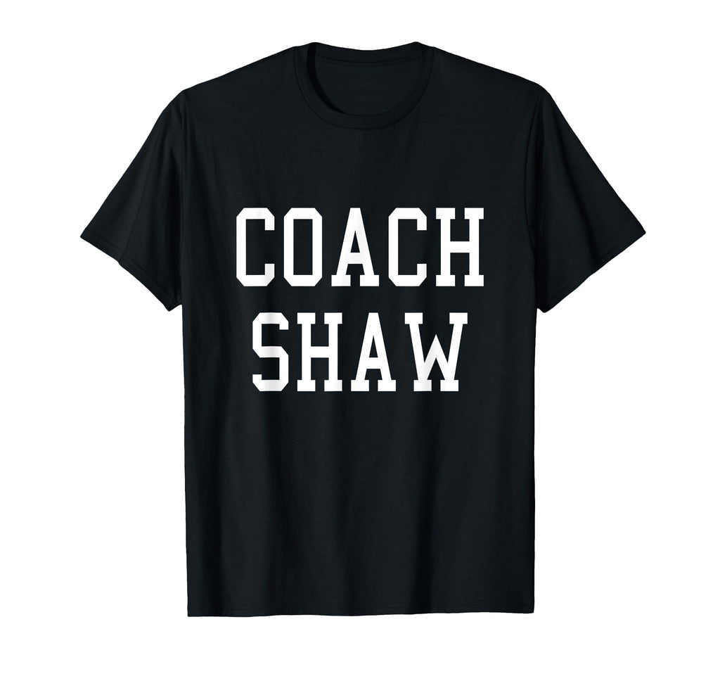 Coach Shaw Custom Football T-Shirt - Casual Everyday Wear for Adults