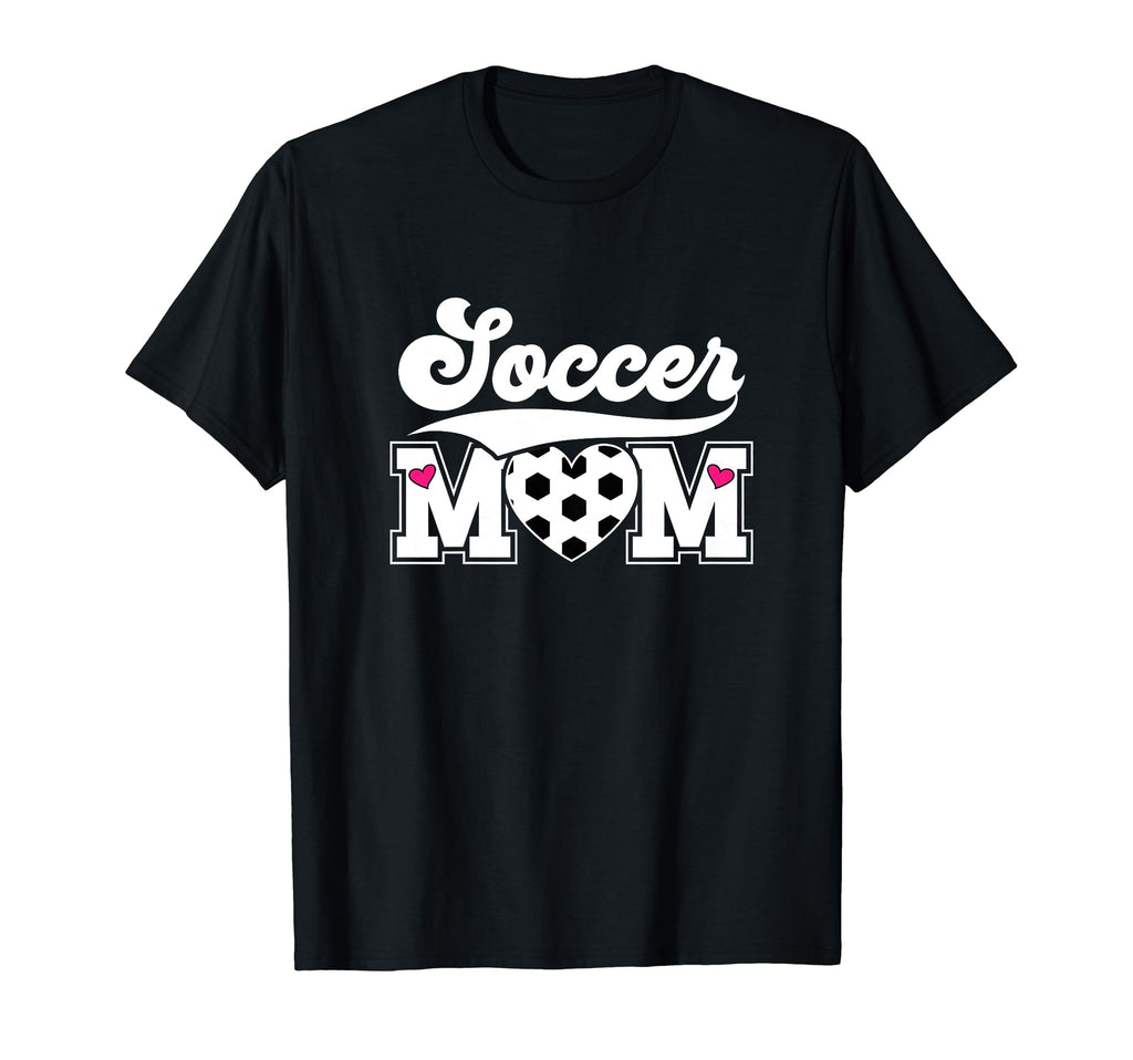 Soccer Mom Soccer Player Mama Soccer T-Shirt - Novelty Apparel for Adults