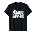 Soccer Mom Soccer Player Mama Soccer T-Shirt - Novelty Apparel for Adults