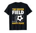 Coaching Soccer Dad Coach Soccer T-Shirt - Casual Everyday Wear Men Women