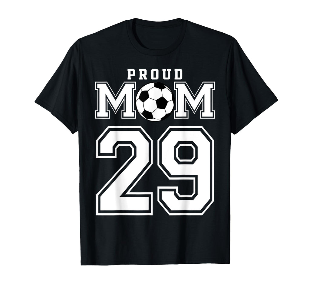 Number 29 Custom Proud Soccer Futbol T-Shirt - Minimalist Print Men Women