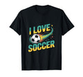 I Love Soccer Enthusiasts Dream T-Shirt - Graphic Print Unisex