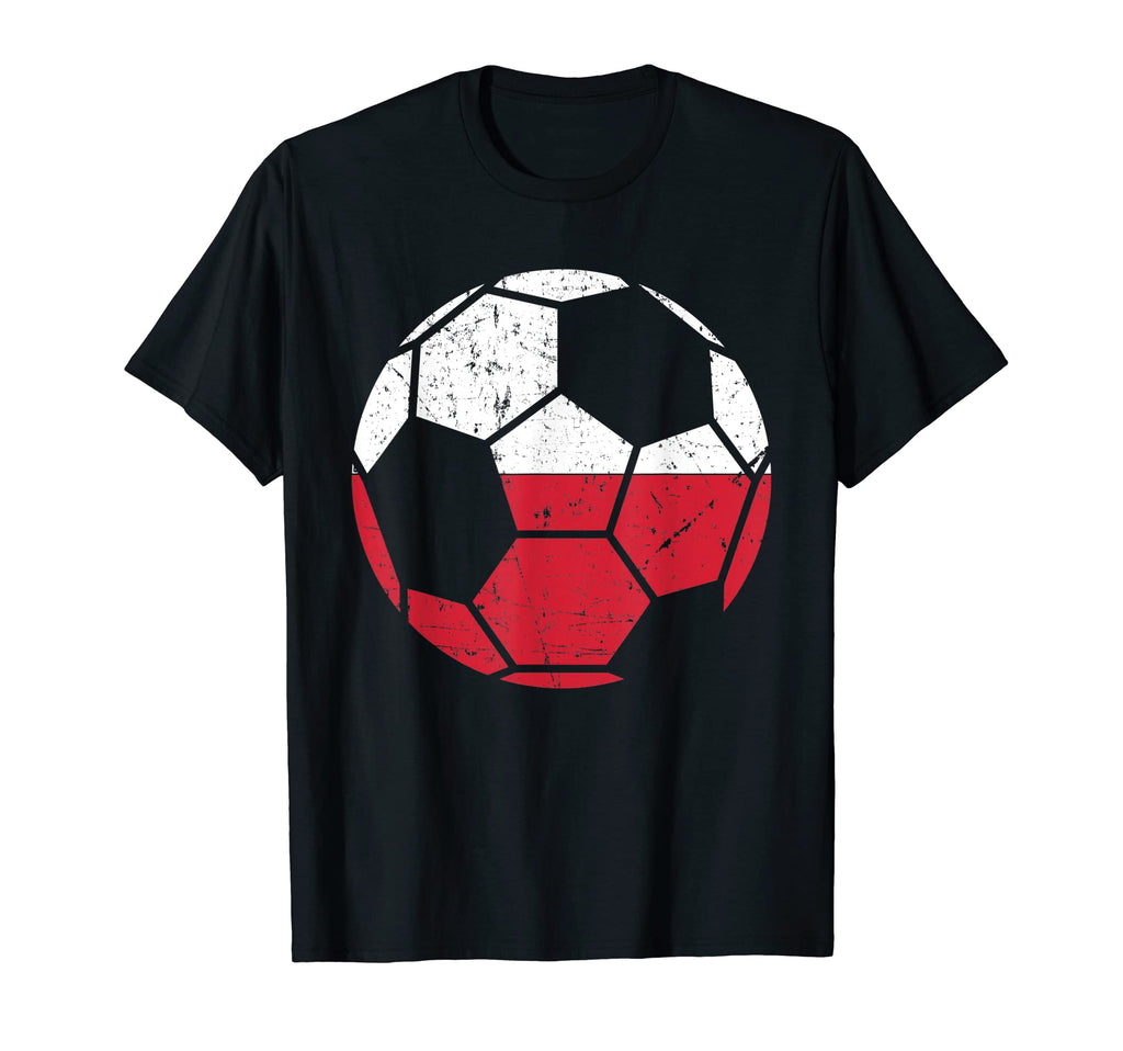 Poland Fans Poland Flag World Soccer T-Shirt - Graphic Print Men Women