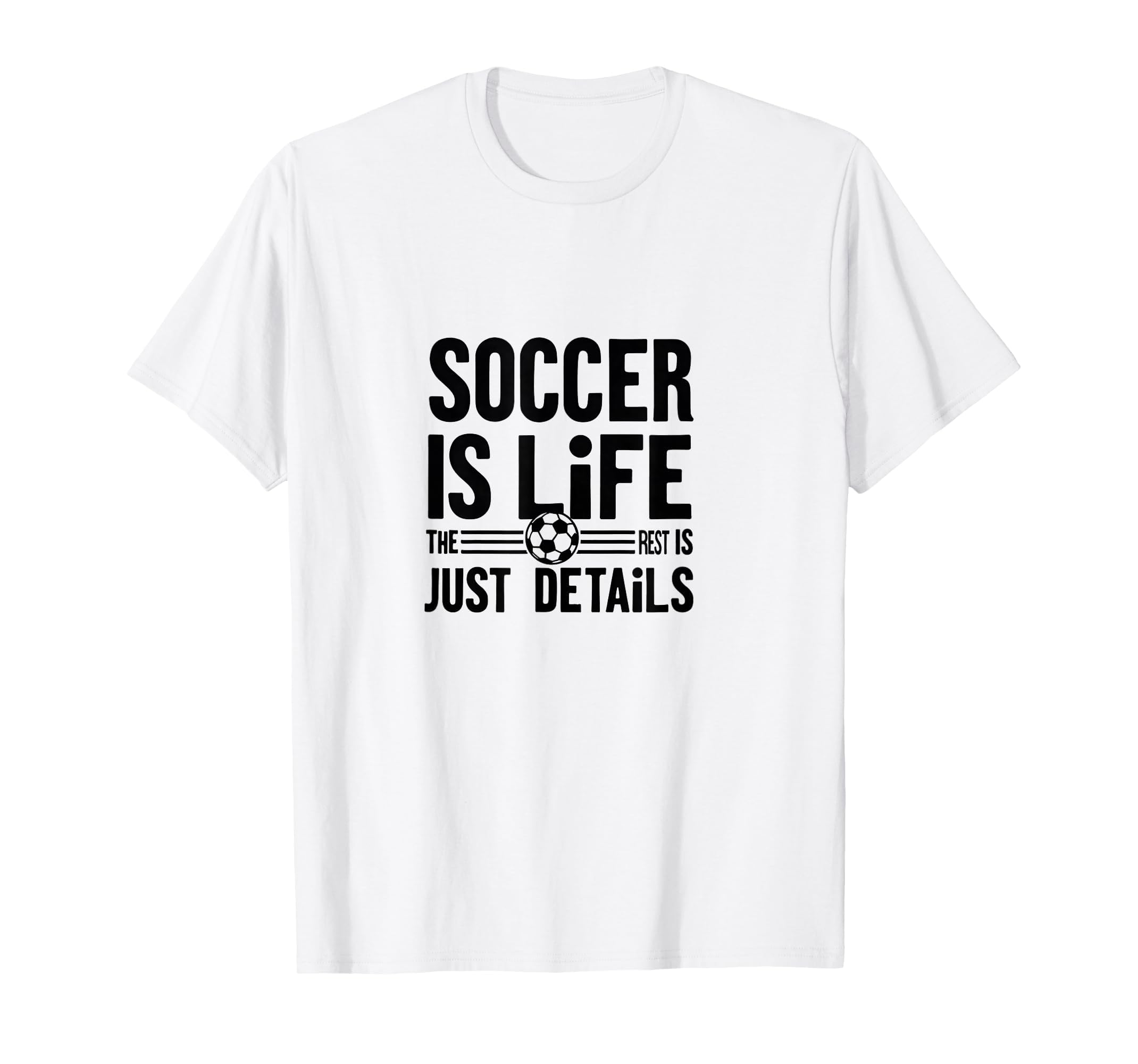 Soccer Is Life Soccer Dads Sporty T-Shirt - Novelty Apparel Men Women