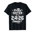 Proud Sister 2026 Senior Soccer Graduate T-Shirt - Minimalist Print Unisex